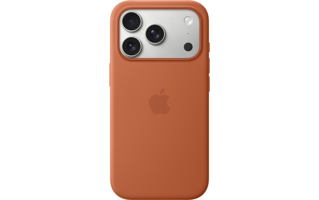 Apple Coque arrière Silicone MagSafe Case iPhone 17 Pro Brun