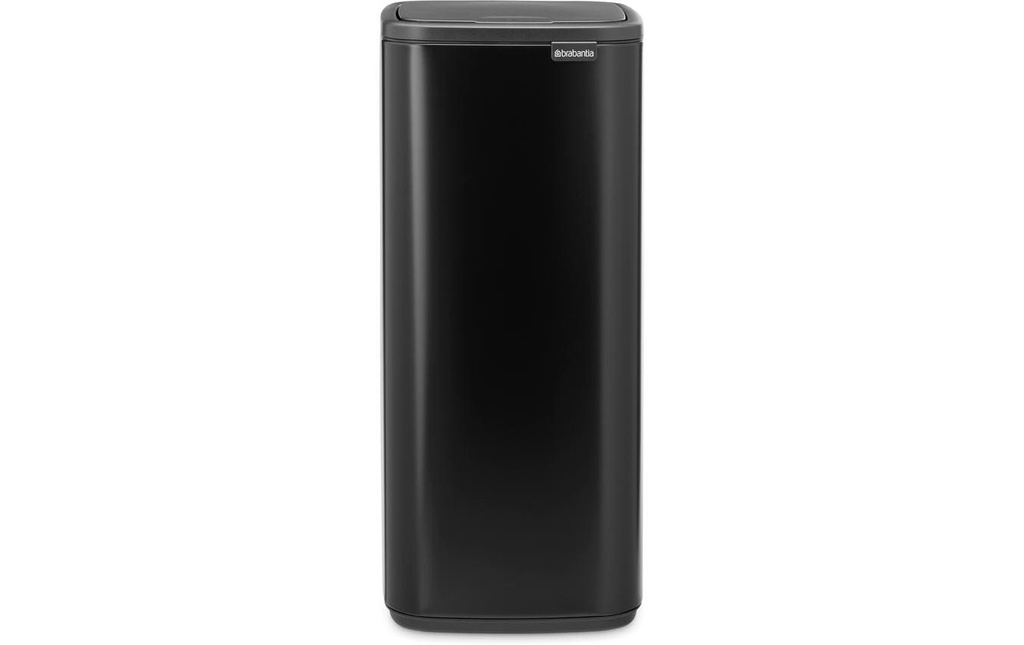 Brabantia Poubelle touch Bo Touch Bin 30 l, Noir mat
