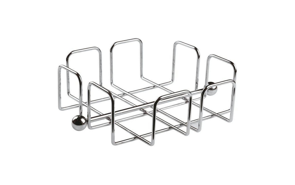 Paderno Porte-serviette 19 cm x 19 cm Argenté
