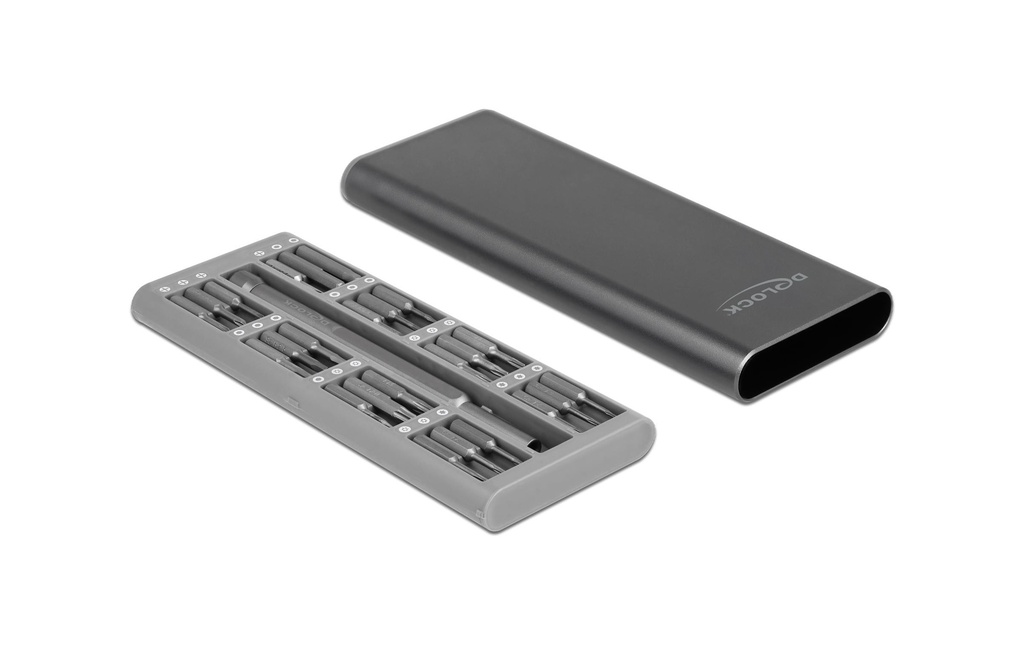 Delock Kits d’outils Tournevis de précision 49 pièces