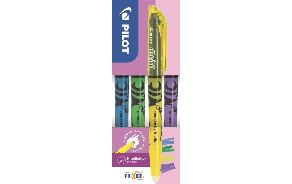 PILOT Marqueur friXion light (4 pces)