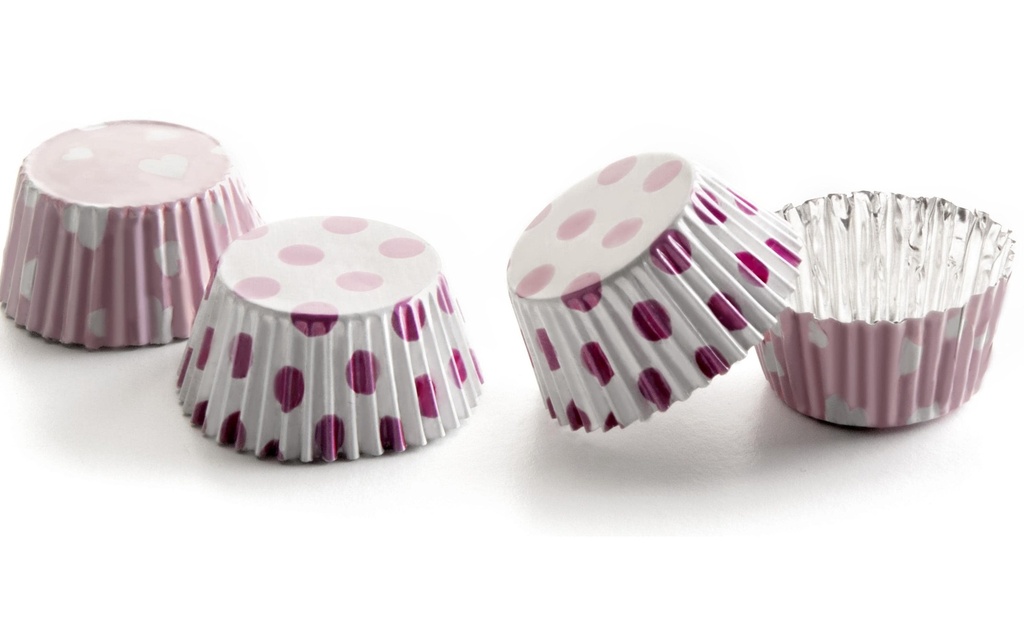 Ibili Caissettes à pralines à pois, 36 pièces