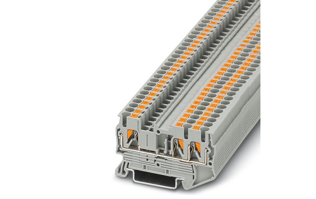 Phoenix Contact Bloc de raccordement Push-in PT 2.5-TWIN L 3-fach, 50 Pièce/s