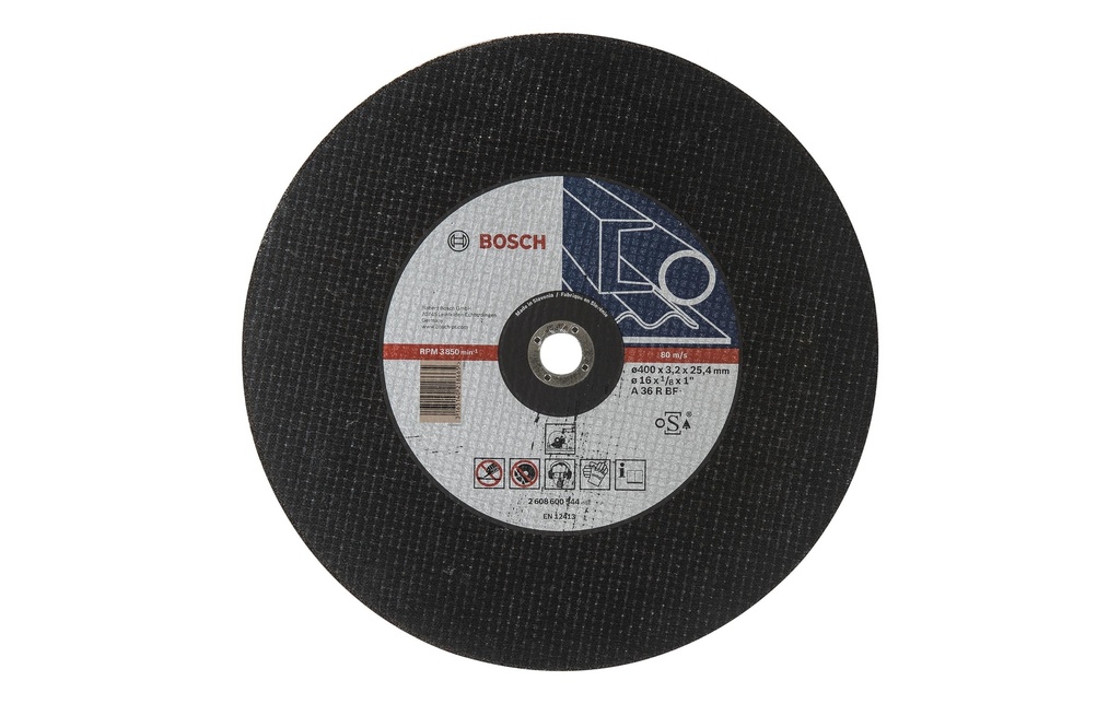 Bosch Professional Disque à trancher droit Expert for Metal, 400 x 3.2 mm