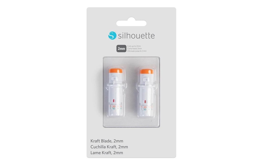 Silhouette Couteau Lame Kraft 2 mm Cameo 4+5/Portrait 3