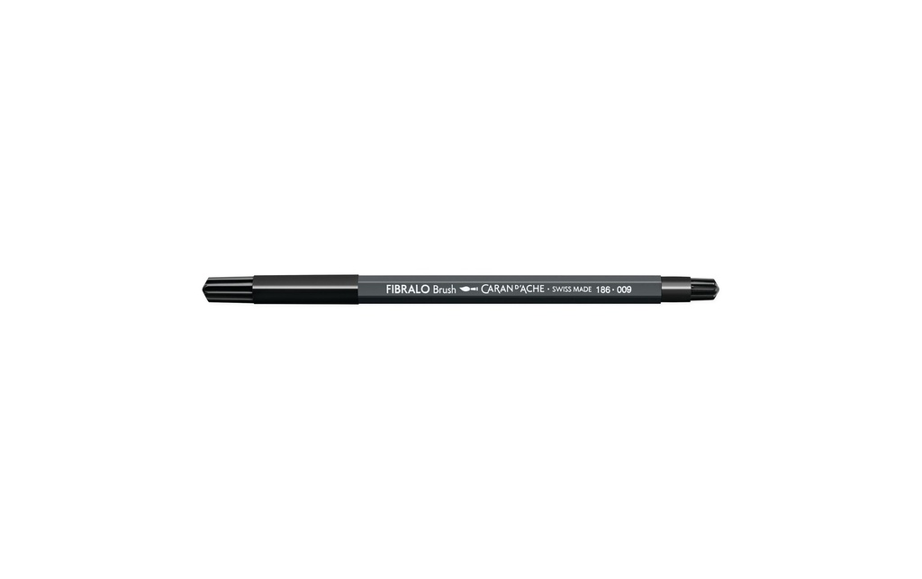 Caran d'Ache Crayon feutre Fibralo Brush 1 pièce, noir