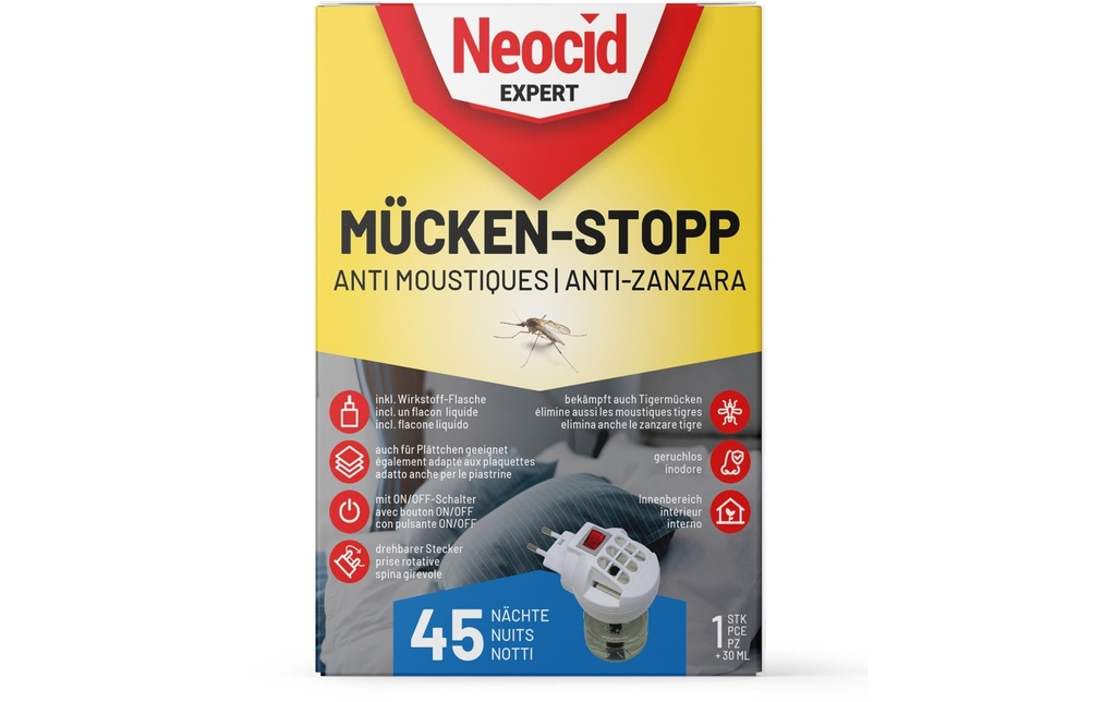 Neocid Expert Prise anti-moustiques Kit anti-moustiques , 1 Pièce/s