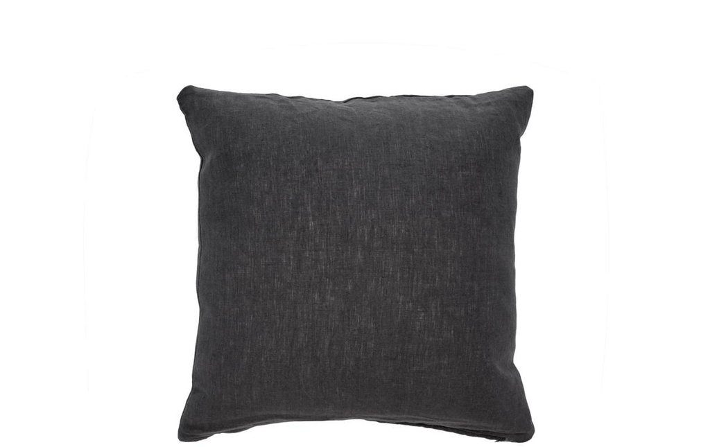 Södahl Coussin Linen 50 cm x 50 cm, Gris foncé