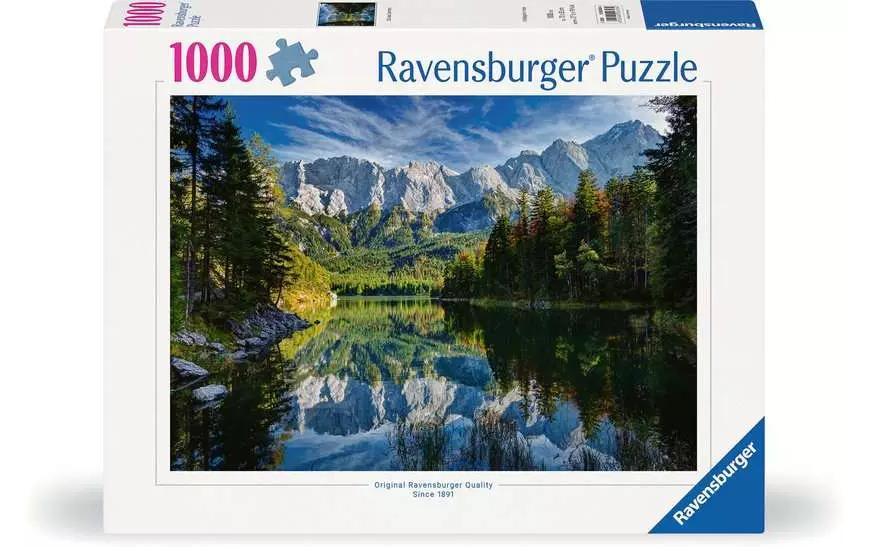 Ravensburger Puzzle Eibsee avec le massif du Wetterstein