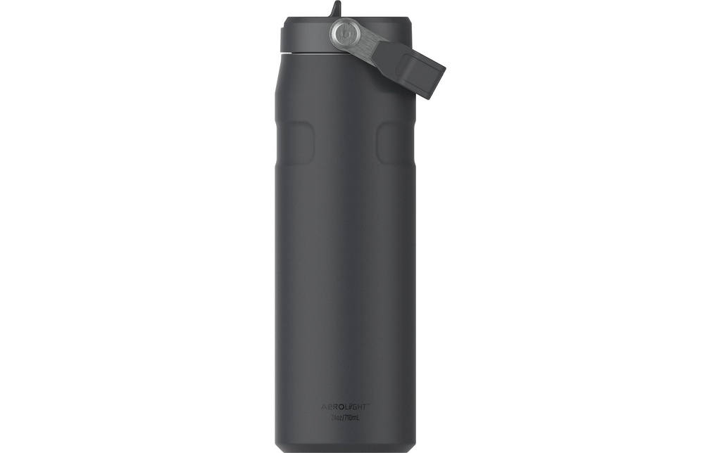 Stanley 1913 Bouteille isotherme IceFlow Bottle Flip Straw 700 ml, Noir