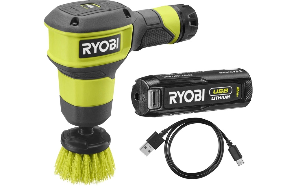 RYOBI Brosses de surface à batterie RSCR4