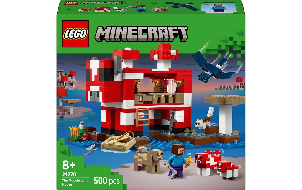 LEGO® Minecraft La maison du champignon 21270
