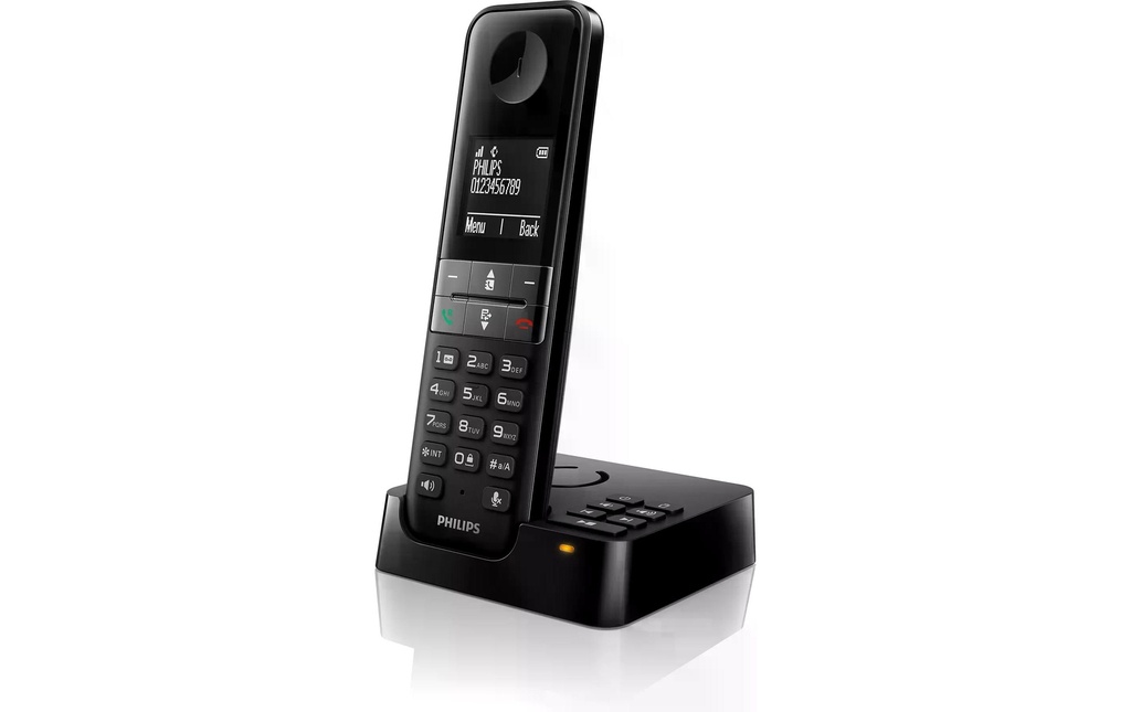 Philips Téléphone sans fil D4751B Noir