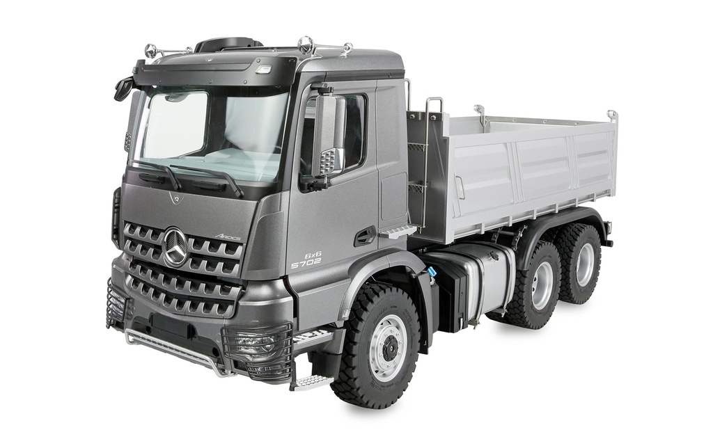 Amewi Camion benne Mercedes-Benz Arocs 6 x 6 1:14 RTR Anthracite