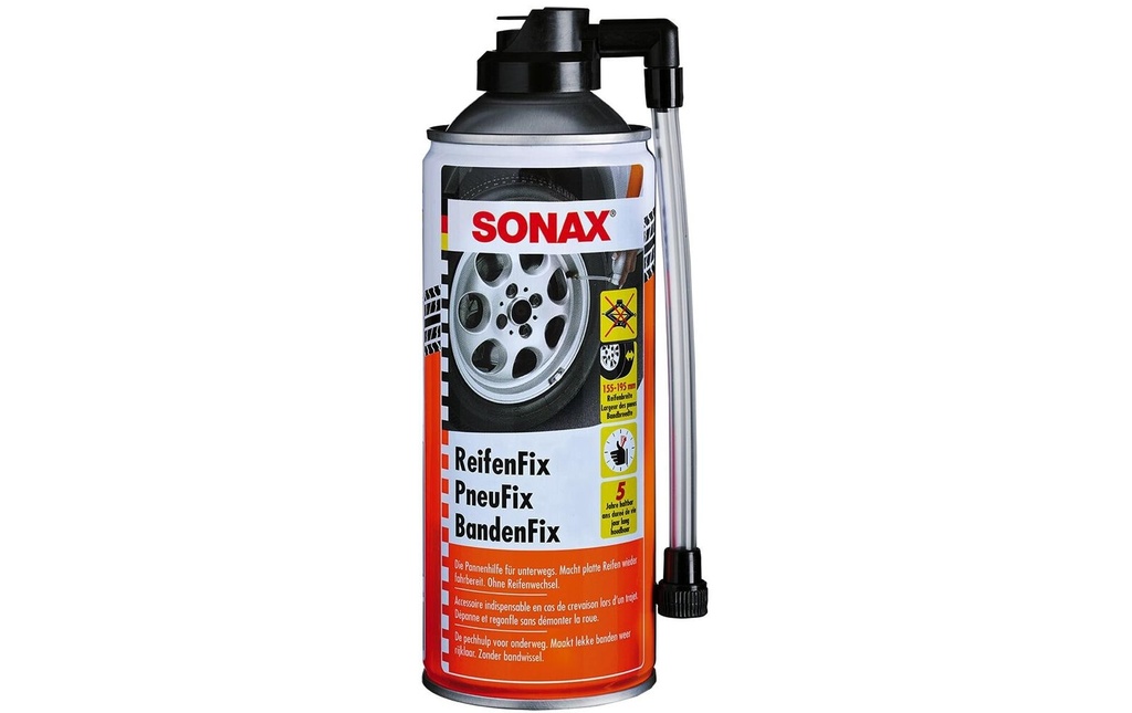 Sonax Kit de dépannage ReifenFix, 400 ml
