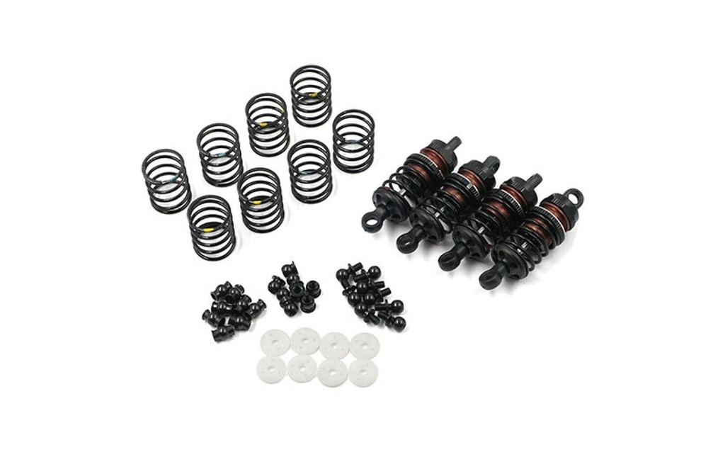 Yeah Racing Amortisseur Big Bore Ensemble de voitures de tourisme 50 mm