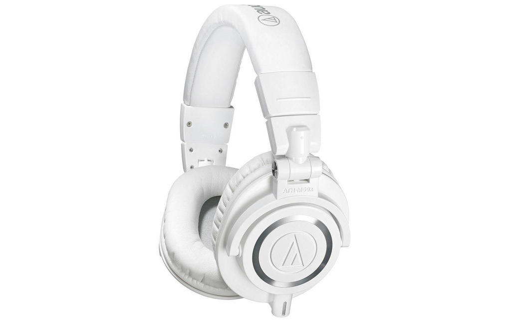 Audio-Technica Casques supra-auriculaires ATH-M50x Blanc