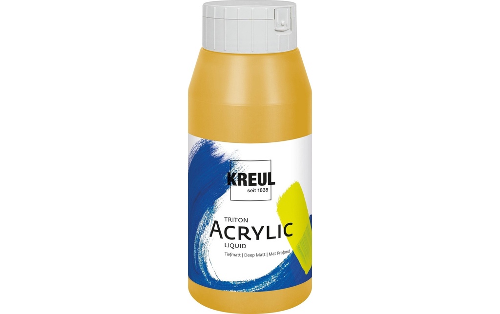 Kreul Peinture acrylique Triton Acrylic Liquid Gold 750 ml