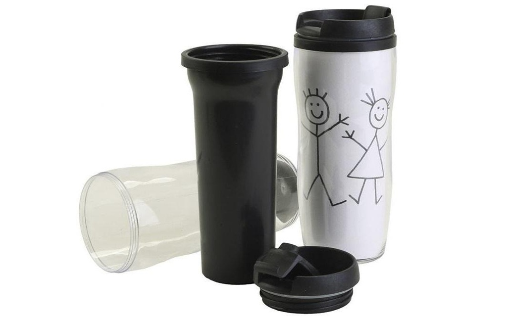 Creativ Company Verre plastique Gobelet thermique 12 Pièce/s