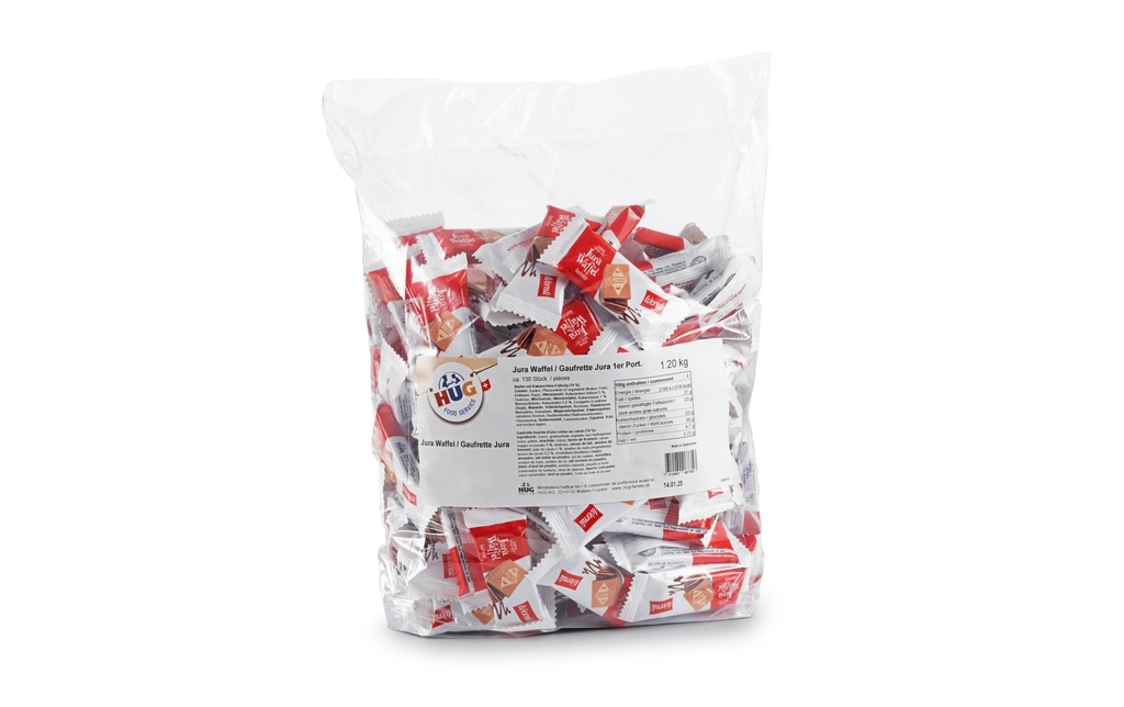 Wernli Petits gâteaux Gaufrette Jura 130 pièces