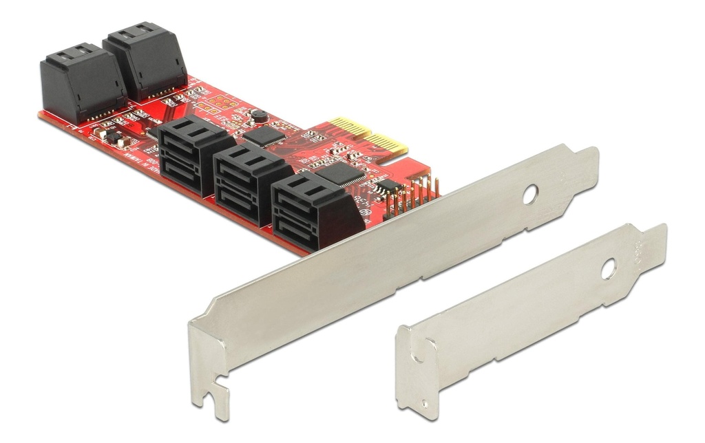 Delock Contrôleur SATA PCI-Ex2- 10x SATA3 interne interne
