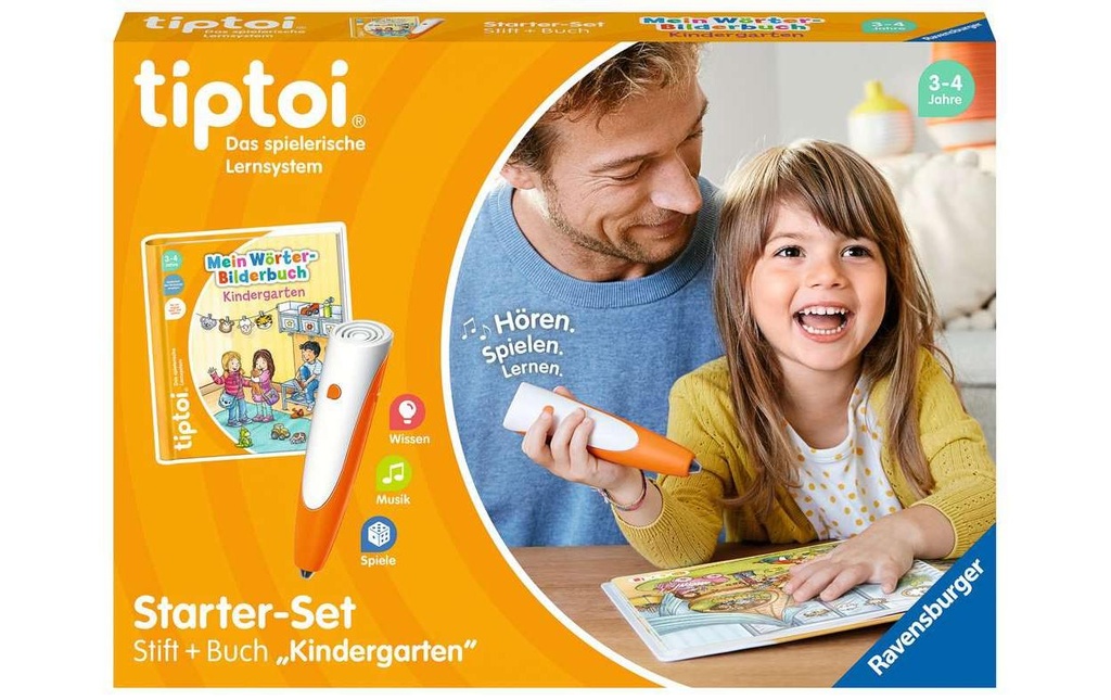 tiptoi Kits de démarrage Stift und Wörter-Bilderbuch Kindergarten -DE-