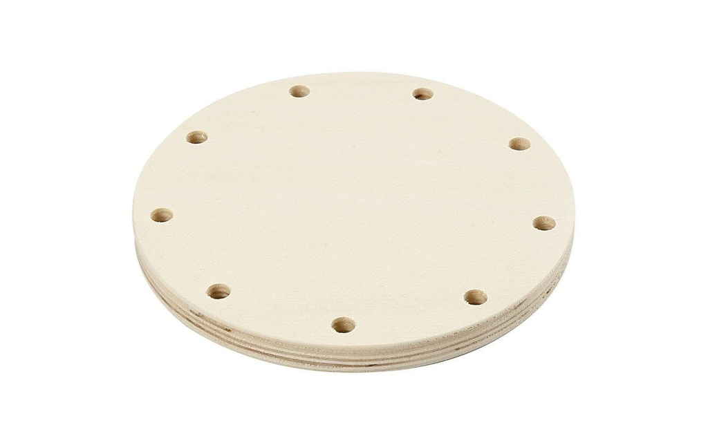 Creativ Company Article en bois osier – fond Ø 12 cm