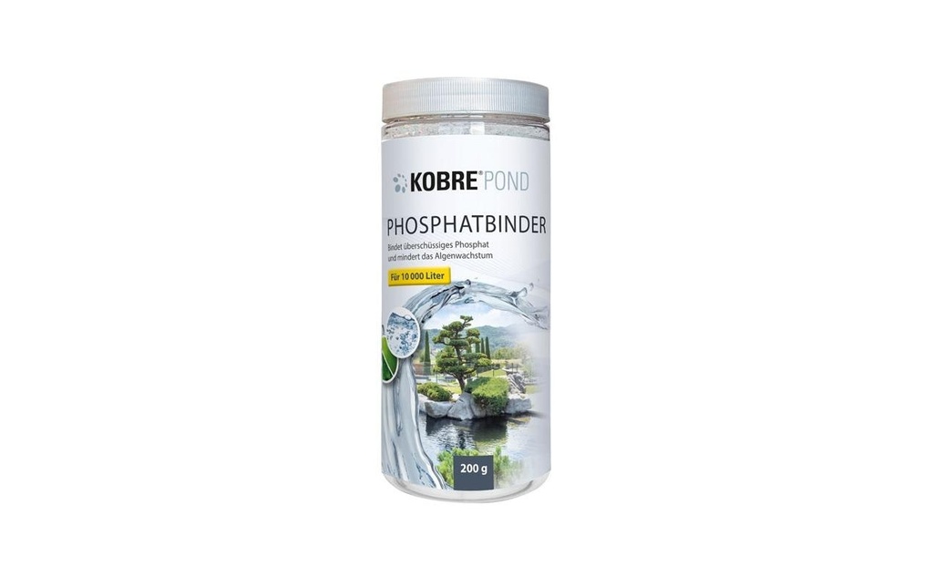 Kobre®Pond Anti-algues Liant phosphaté 200 g