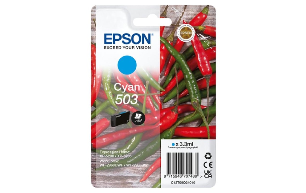 Epson Encre 503 Cyan