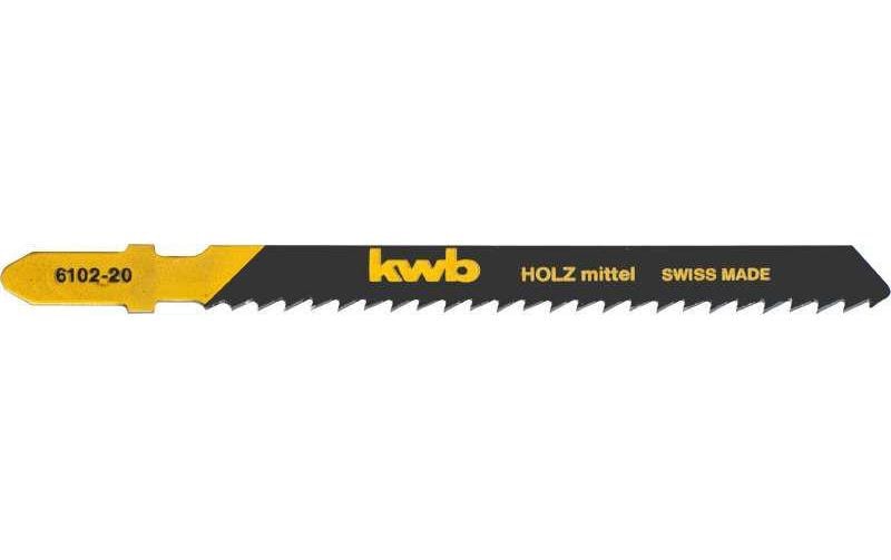 kwb Jeux de lames de scie sauteuse Jigger M bois