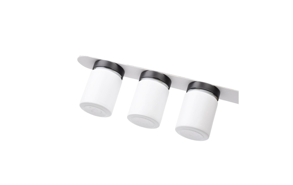 Silwy Set de verres magnétiques d'épicerie fine, 192 ml 0.192 l, Blanc