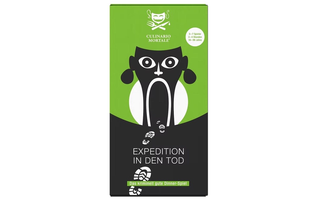 Culinario Mortale Party game Expedition in den Tod