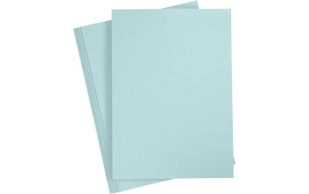 Creativ Company Papier de bricolage 70 g, 20 feuilles, bleu clair