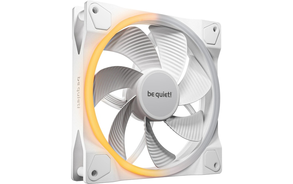 be quiet! Ventilateur PC Light Wings 140 mm PWM blanc inversé