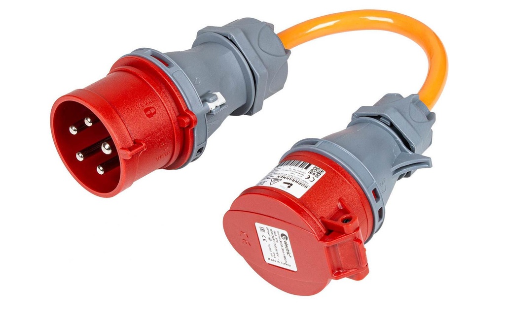 Normrahmen Câble adaptateur CEE32/5 - CEE16/5