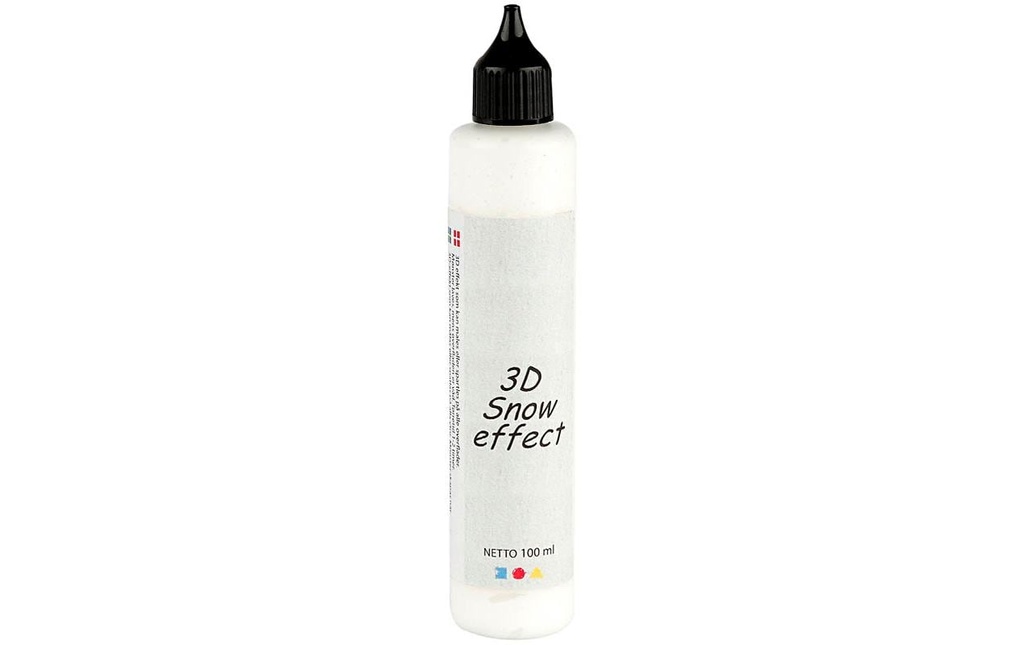 Creativ Company Peinture à effet Pâte à structure pour la neige