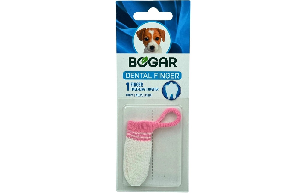 bogar Doigt anti-plaque pour chiots, 1 pièce