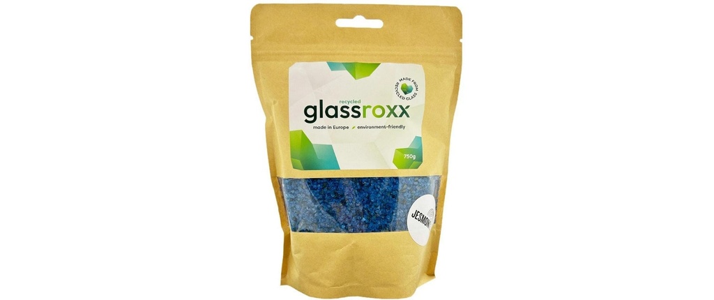 Jesmonite Glass Roxx 750g, bleu