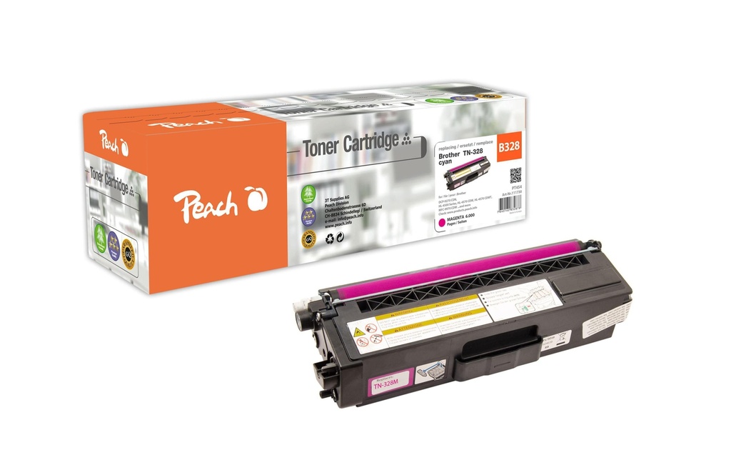 Peach Toner Brother TN-328M Magenta