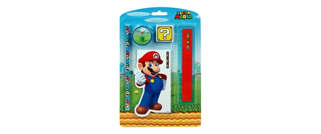 Undercover Set d'écriture Super Mario 5 pièces