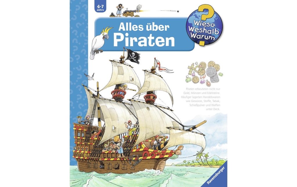 Ravensburger Livres pratiques pour enfants WWW Tout sur les Pirates