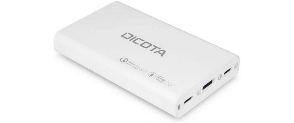 DICOTA Station de recharge Chargeur de bureau 3 ports 65 W