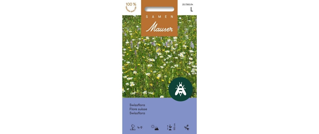 Samen Mauser Semence Swissflora Fleurs sauvages