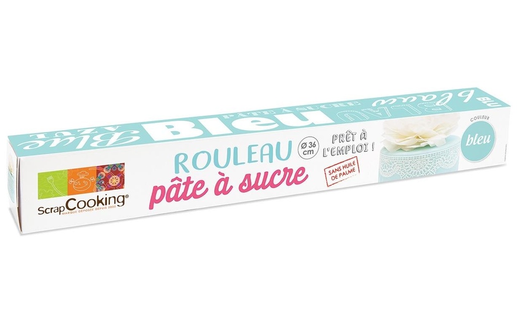 ScrapCooking Rouler le sucre fondant 430 g Bleu