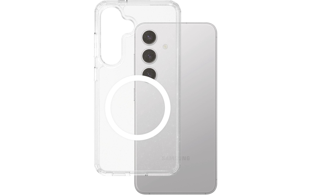 CARE Coque arrière Flagship Star Lit w. Galaxy S25+ Blanc