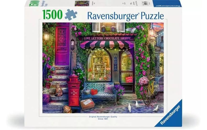 Ravensburger Puzzle Lettres d'amour et chocolat
