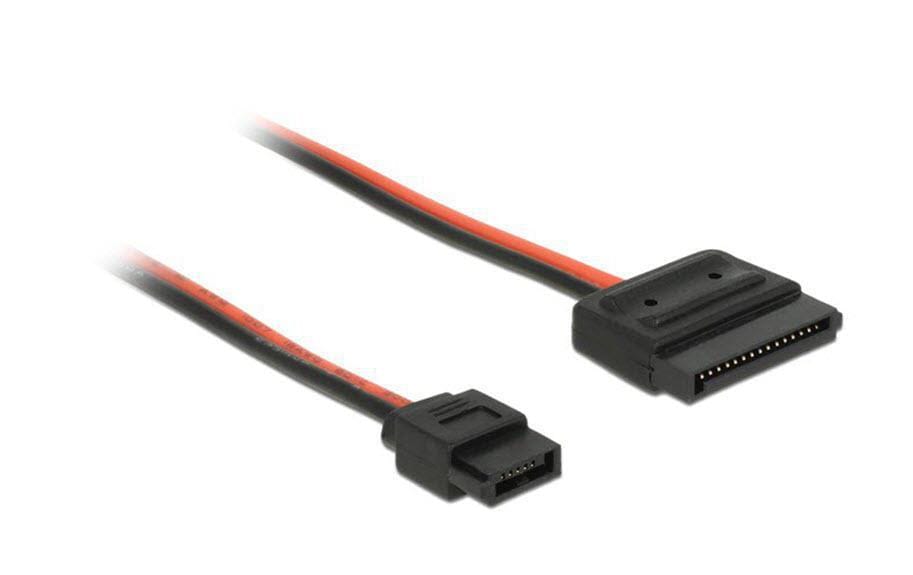 Delock Câble d’alimentation Slim-SATA – SATA 24 cm