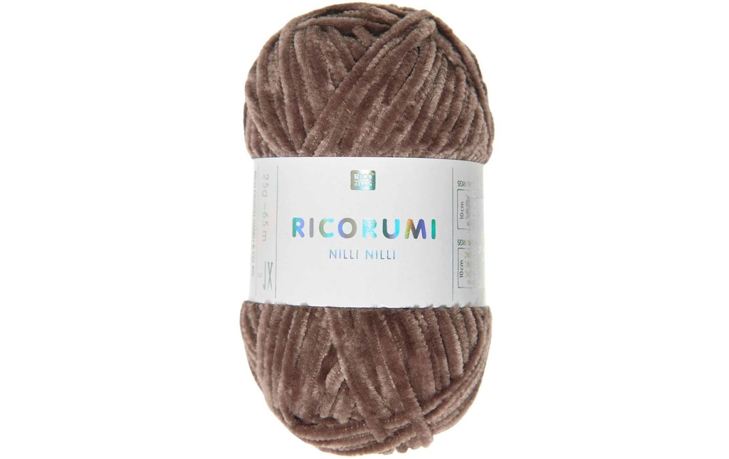 Rico Design Laine Ricorumi Nilli Nilli Chocolat