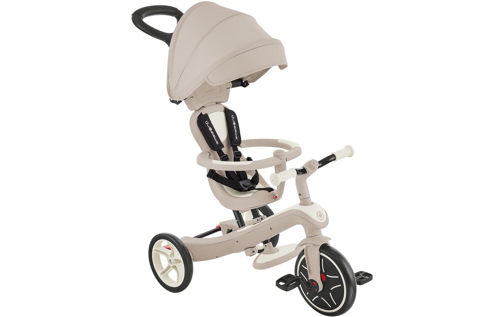 GLOBBER Tricycle Trike Explorer 4 in 1 Ecologic Coconut
