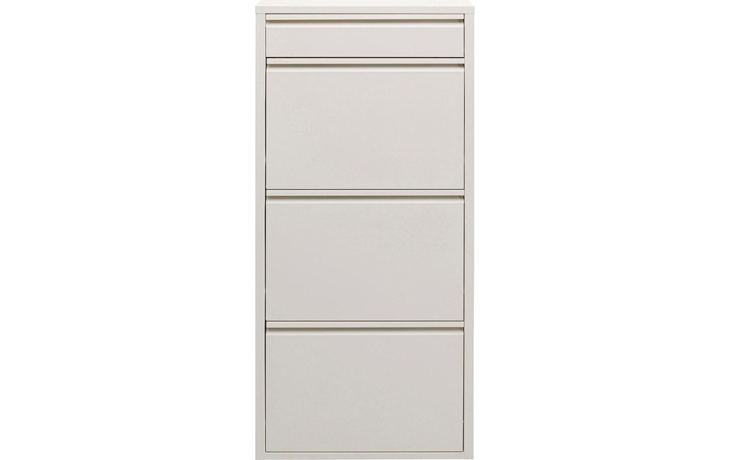 Kare Armoire à chaussures Caruso 3 plus 1 50 x 115 cm, Beige